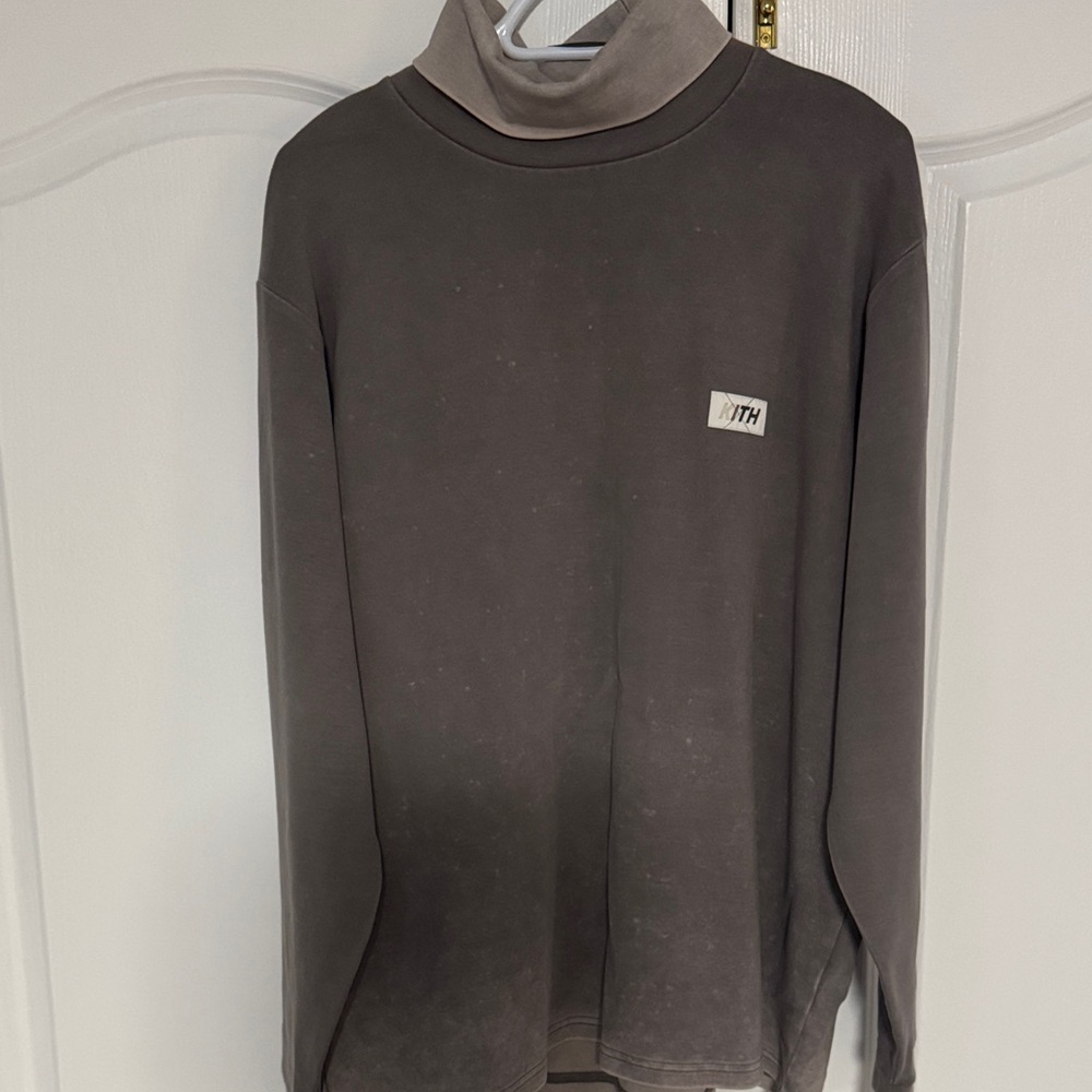 Kith Men's Gray turtleneck light